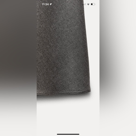 Zara wool bias skirt ZW collection - Picture 10 of 13